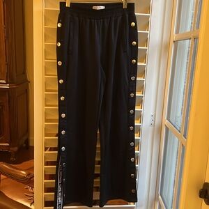 Michael Kors Logo Tape Buttoned Track Pants